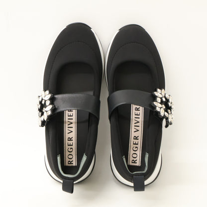RogerVivier Roger Vivier 【Excellent Condition】Viv' Run Fabric Baby Sneakers Shoes