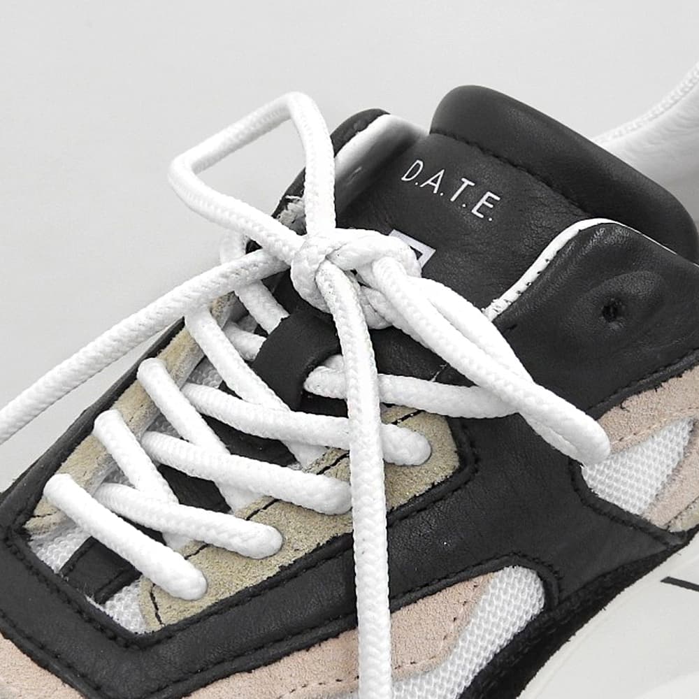 D.A.T.E. デイト 美品 ダッドスニーカー シューズ レディース スエード×メッシュ マルチカラー 23.5cm シューズ