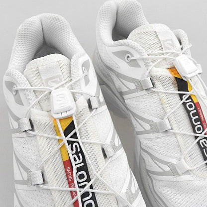 SALOMON サロモン 美品 XT-6 ユニセックス スポーツスタイル シューズ レディース ホワイト 24cm 412529 シューズ