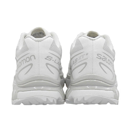 SALOMON サロモン 美品 XT-6 ユニセックス スポーツスタイル シューズ レディース ホワイト 24cm 412529 シューズ
