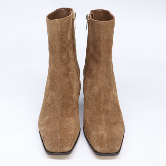 JIMMY CHOO ジミーチュウ 【新品同様】Bryelle 65 スエード サイドジップ ヒールブーツ シューズ