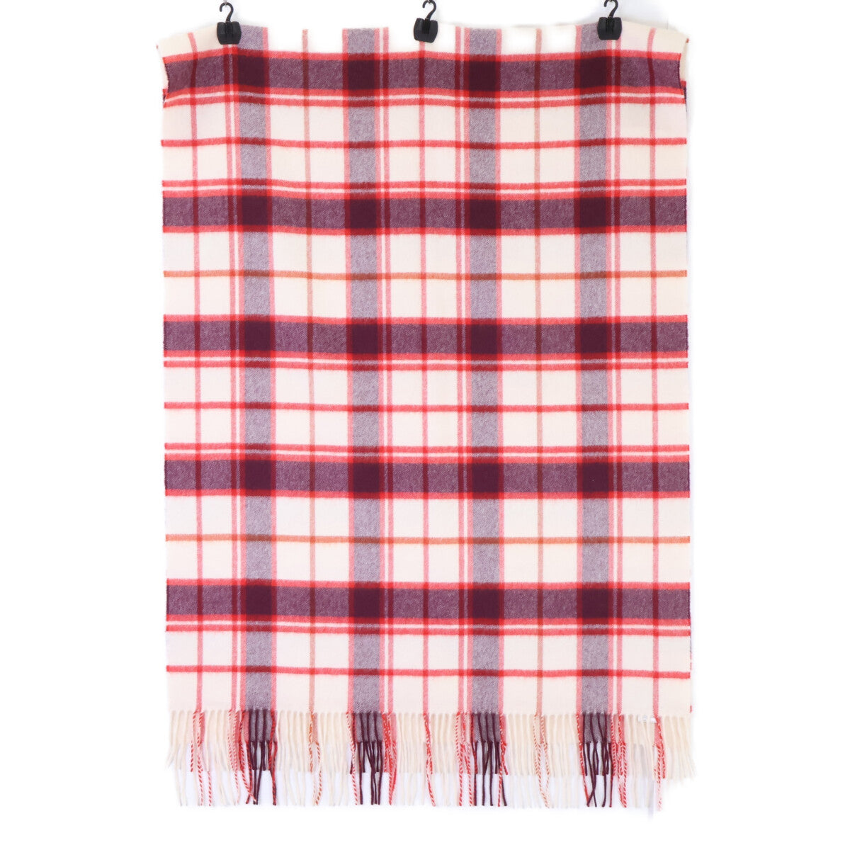 Johnstons ジョンストンズ Drawer ドゥロワー別注 【美品】6536-343-0342 TARTAN タータンチェック カシミヤ 大判 ストール