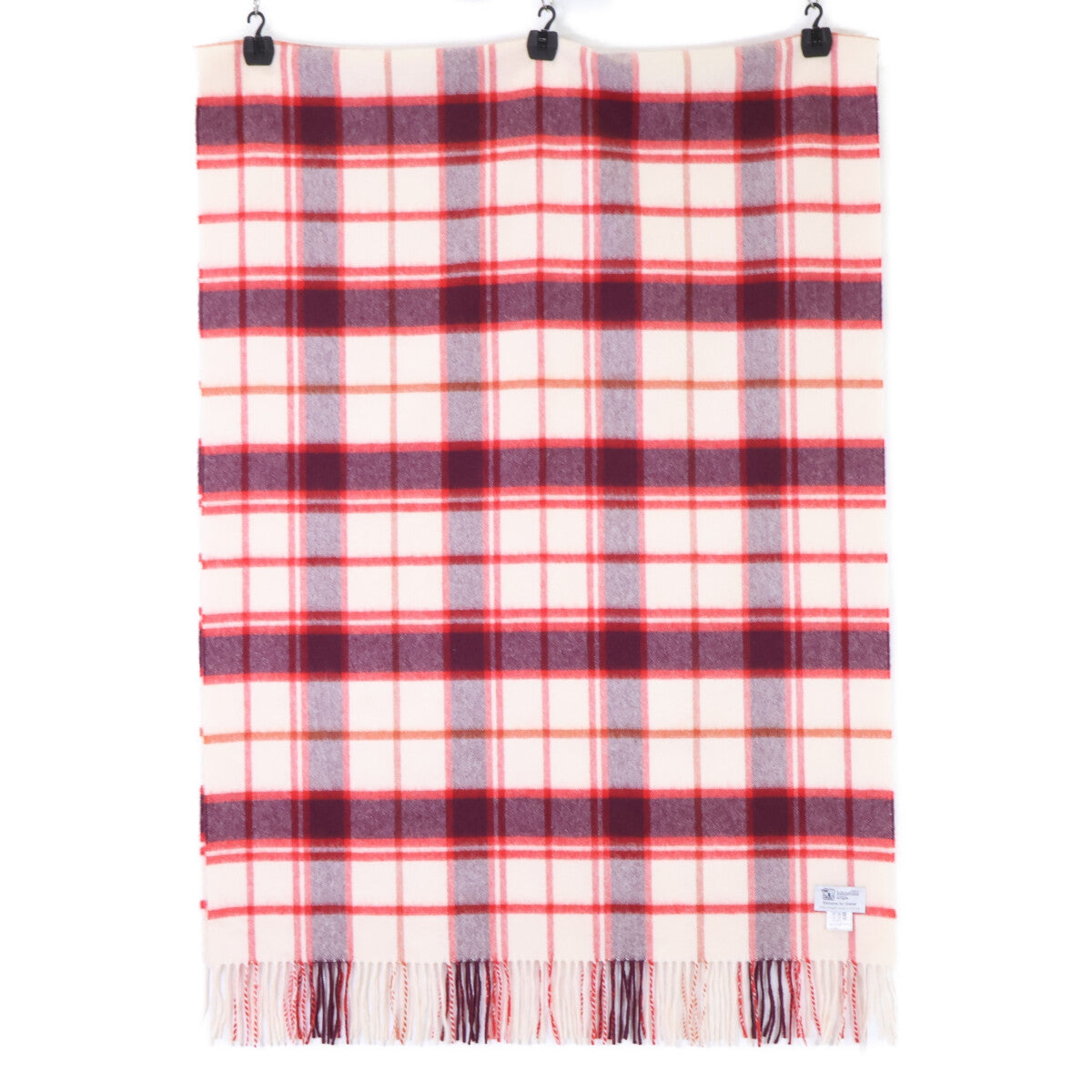 Johnstons ジョンストンズ Drawer ドゥロワー別注 【美品】6536-343-0342 TARTAN タータンチェック カシミヤ 大判 ストール