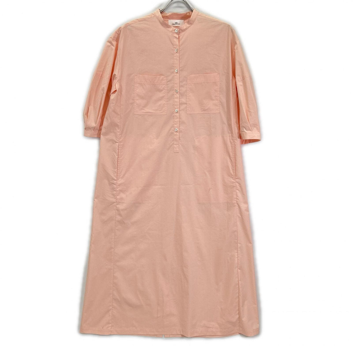 loin. ロワン 【×eclat】4LST0002 ピンク シャツワンピース ワンピース