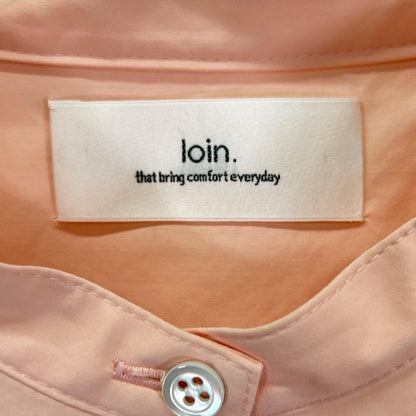 loin. ロワン 【×eclat】4LST0002 ピンク シャツワンピース ワンピース