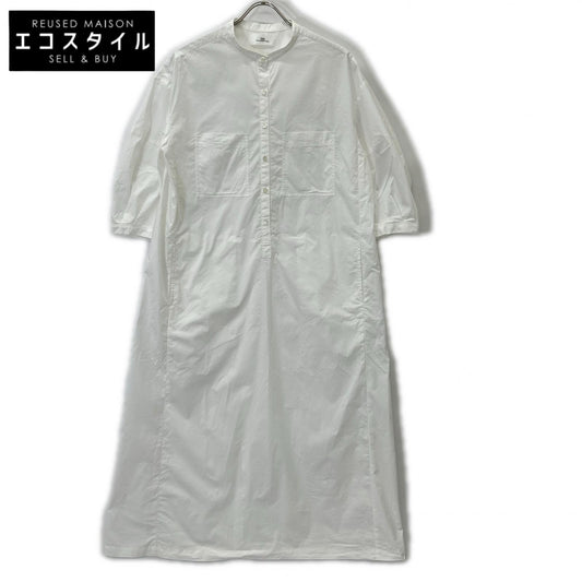loin. ロワン 【×eclat】4LST0002 ホワイト シャツワンピース ワンピース