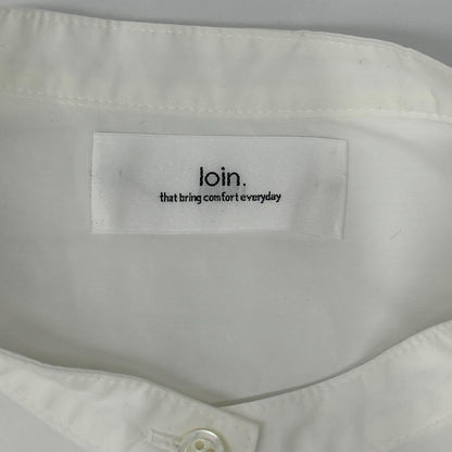loin. ロワン 【×eclat】4LST0002 ホワイト シャツワンピース ワンピース