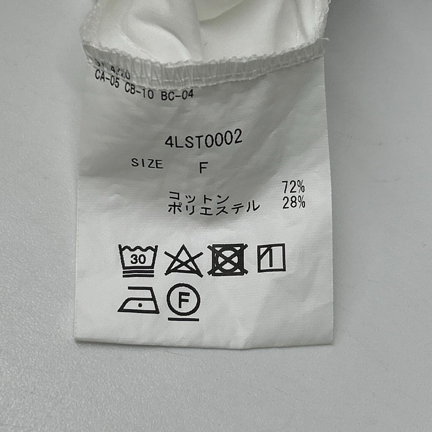 loin. ロワン 【×eclat】4LST0002 ホワイト シャツワンピース ワンピース