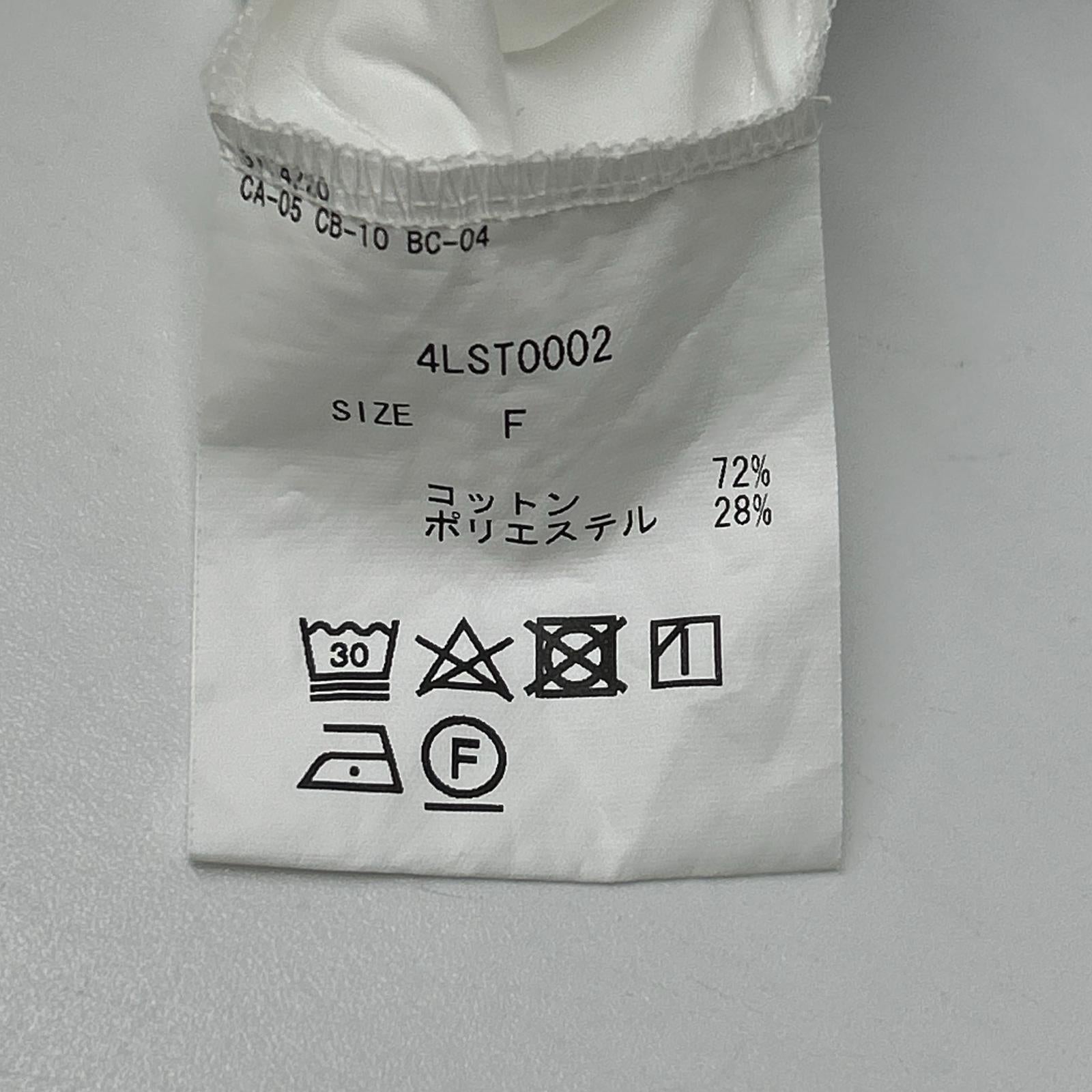 loin. ロワン 【×eclat】4LST0002 ホワイト シャツワンピース ワンピース