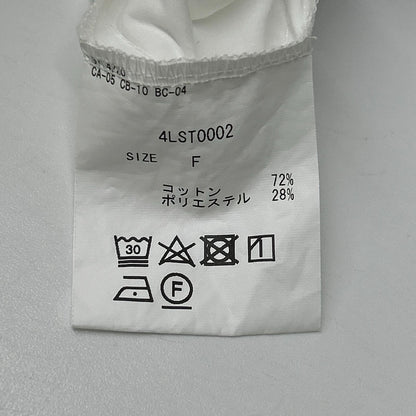 loin. ロワン 【×eclat】4LST0002 ホワイト シャツワンピース ワンピース