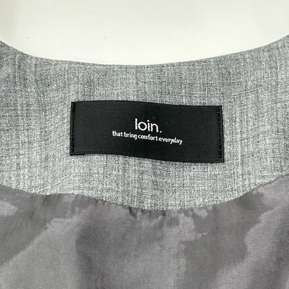loin. Loin 4LGT0001 Gray Vest Gilet Vest