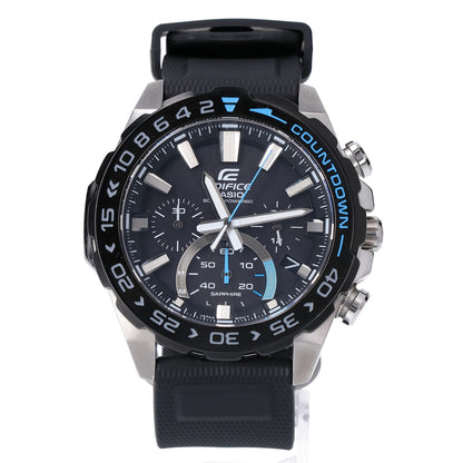 CASIO カシオ 【美品】EFS-S550PB-1A EDIFICE エディフィス クロノグラフ タフソーラー 腕時計