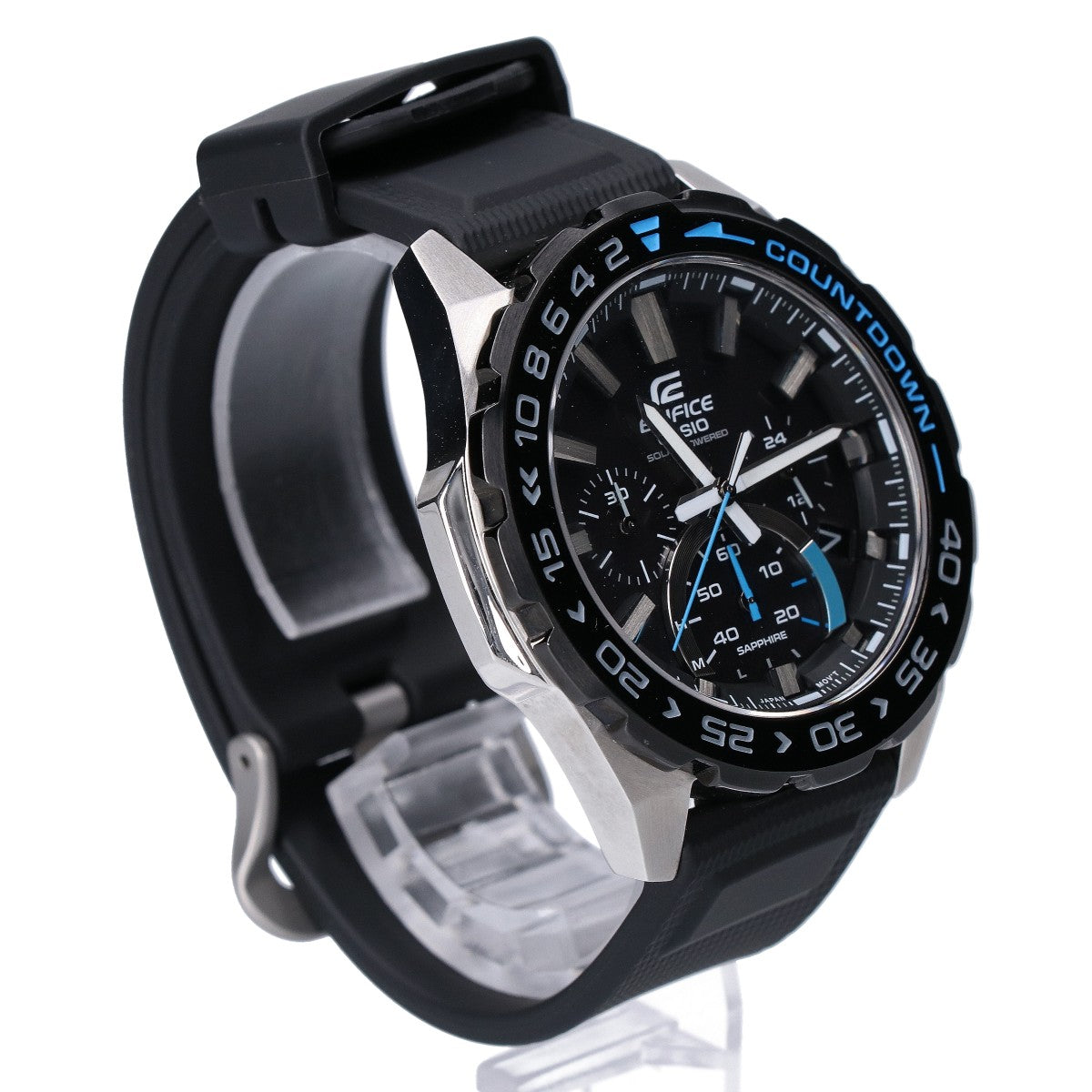 CASIO カシオ 【美品】EFS-S550PB-1A EDIFICE エディフィス クロノグラフ タフソーラー 腕時計