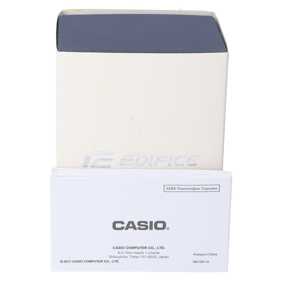 CASIO カシオ 【美品】EFS-S550PB-1A EDIFICE エディフィス クロノグラフ タフソーラー 腕時計