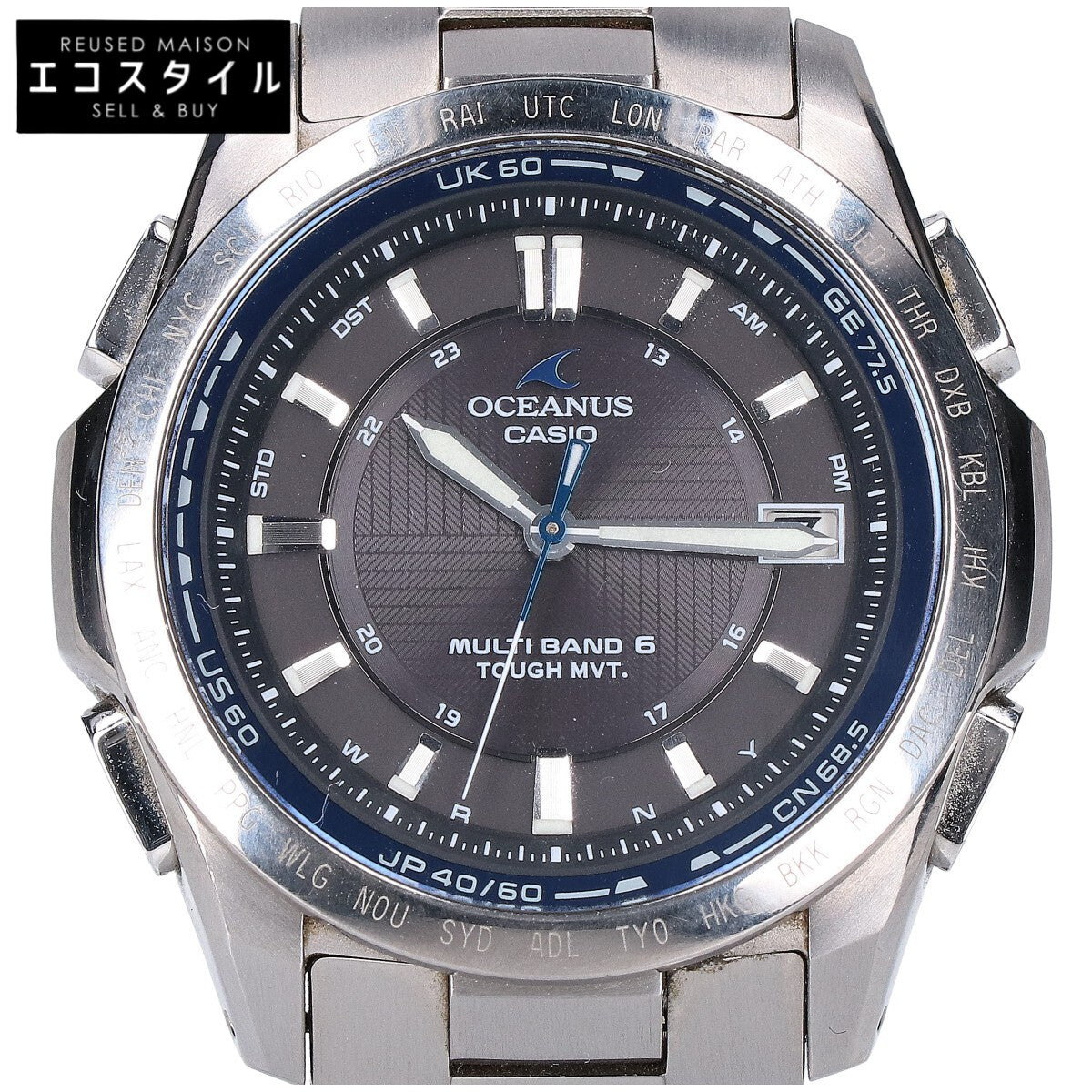 CASIO カシオ OCW-T100TD-1AJF OCEANUS オシアナス タフソーラー 腕時計