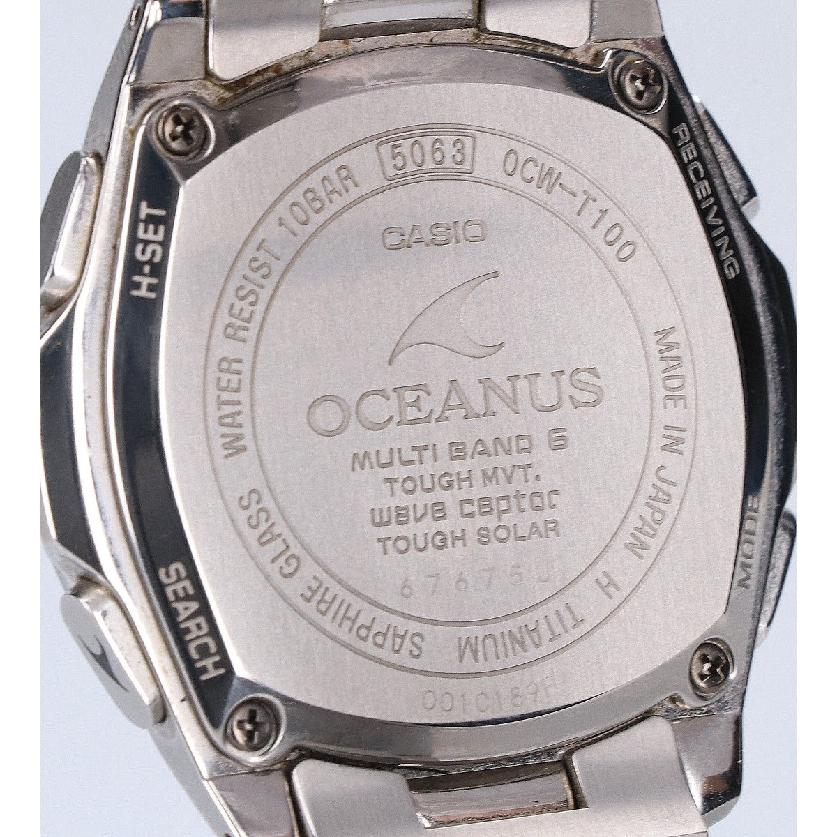 CASIO カシオ OCW-T100TD-1AJF OCEANUS オシアナス タフソーラー 腕時計