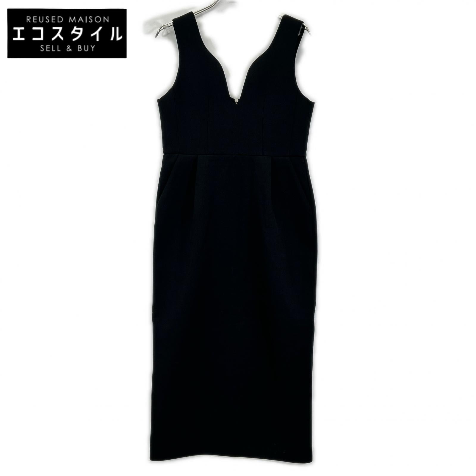 nano universe ナノユニバース 【STEVELOUR】25AW ブラック ダンボールボトルドレス ワンピース