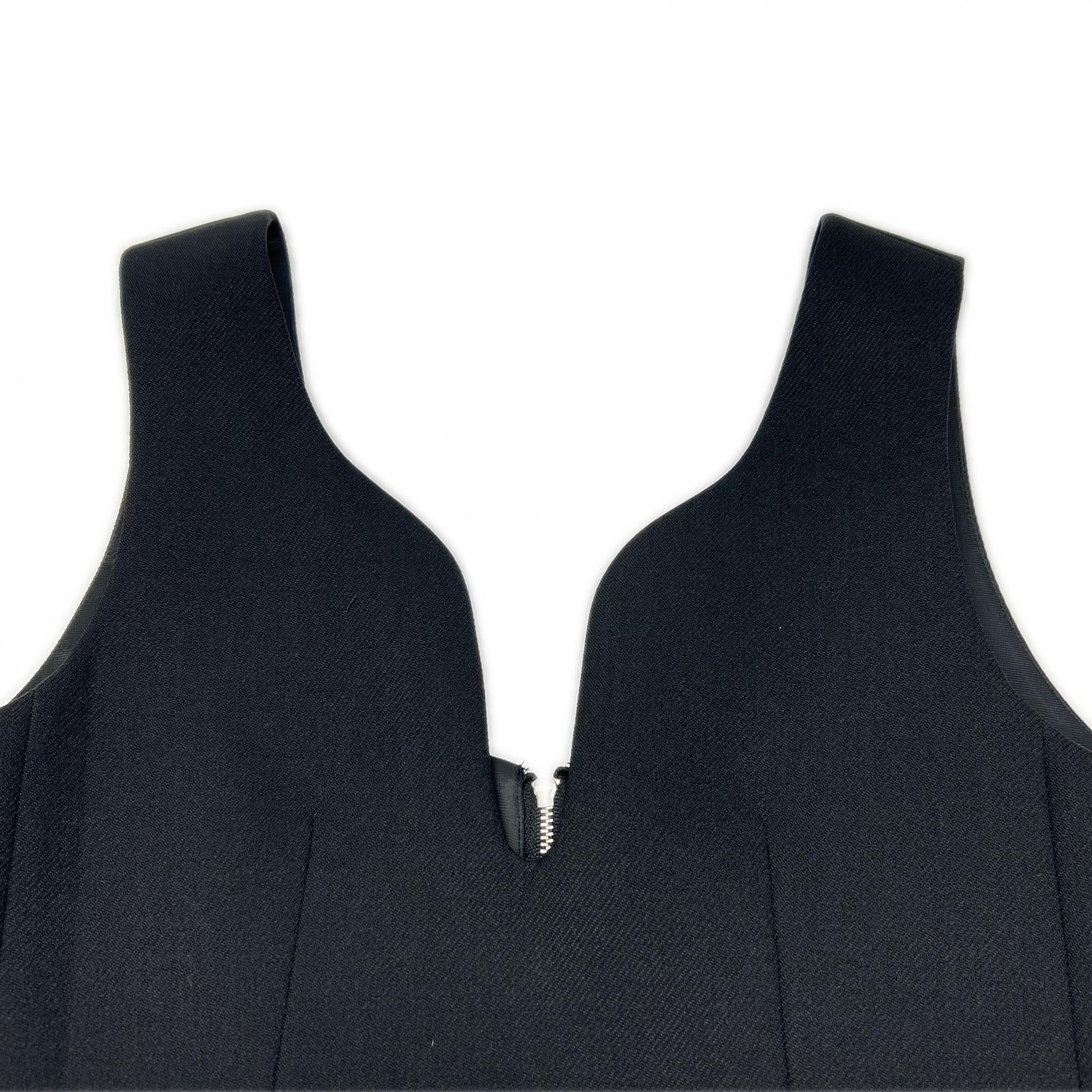 nano universe ナノユニバース 【STEVELOUR】25AW ブラック ダンボールボトルドレス ワンピース