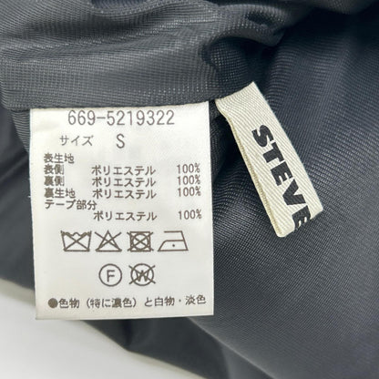 nano universe ナノユニバース 【STEVELOUR】25AW ブラック ダンボールボトルドレス ワンピース