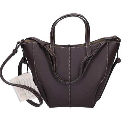 POLENE ポレーヌ 【新品同様】EBENE エボニー Cyme Tote Nano sim 2WAYショルダー ハンドバッグ