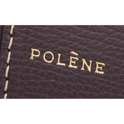 POLENE ポレーヌ 【新品同様】EBENE エボニー Cyme Tote Nano sim 2WAYショルダー ハンドバッグ