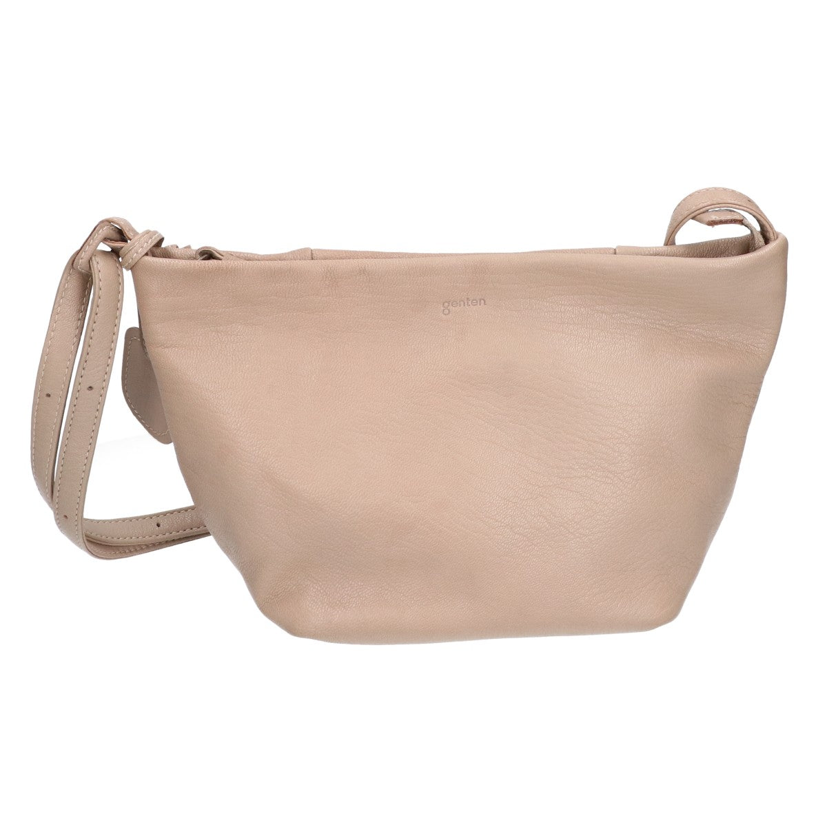 genten ゲンテン 【美品】44115 ゴートベーシック ミニ ショルダーバッグ