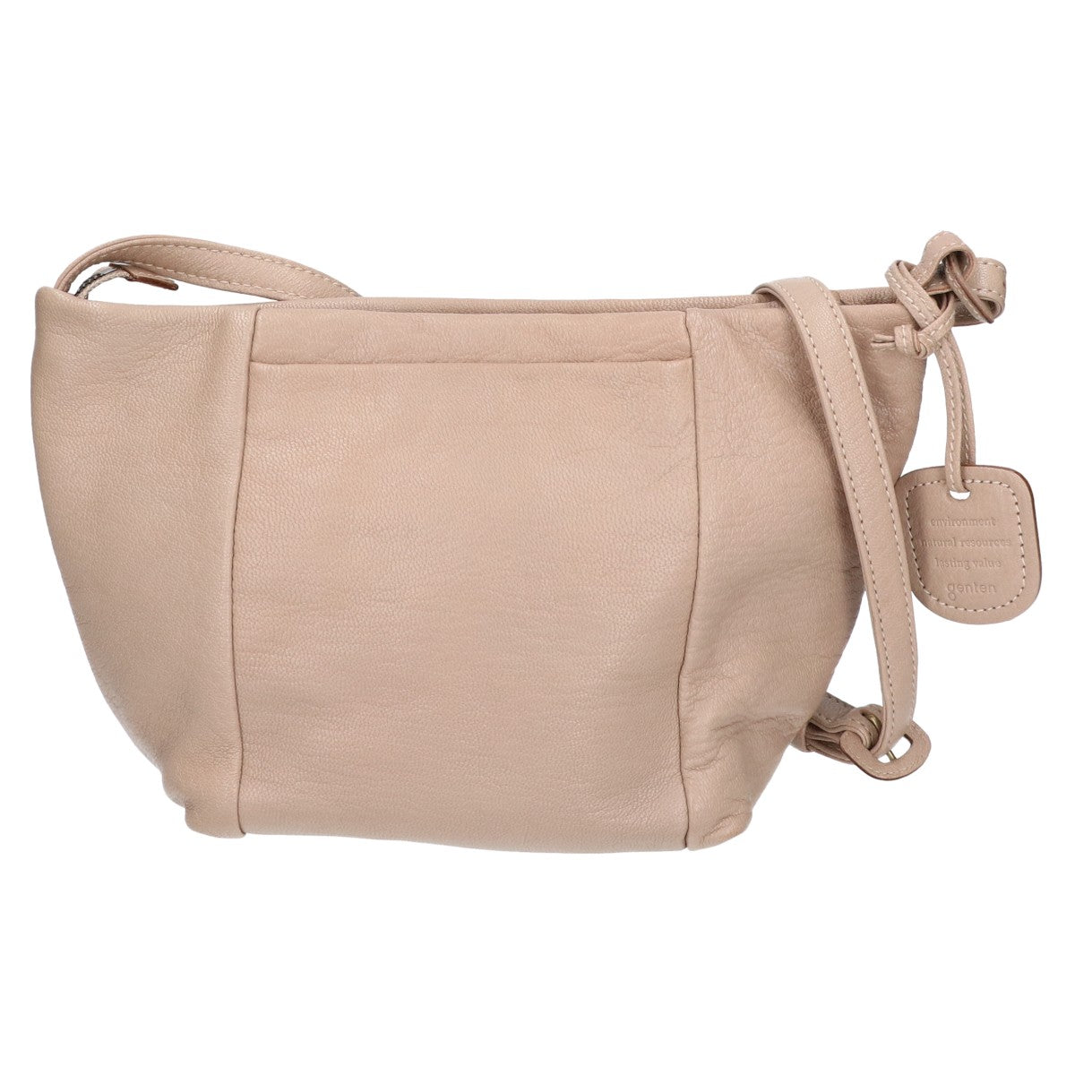 genten ゲンテン 【美品】44115 ゴートベーシック ミニ ショルダーバッグ