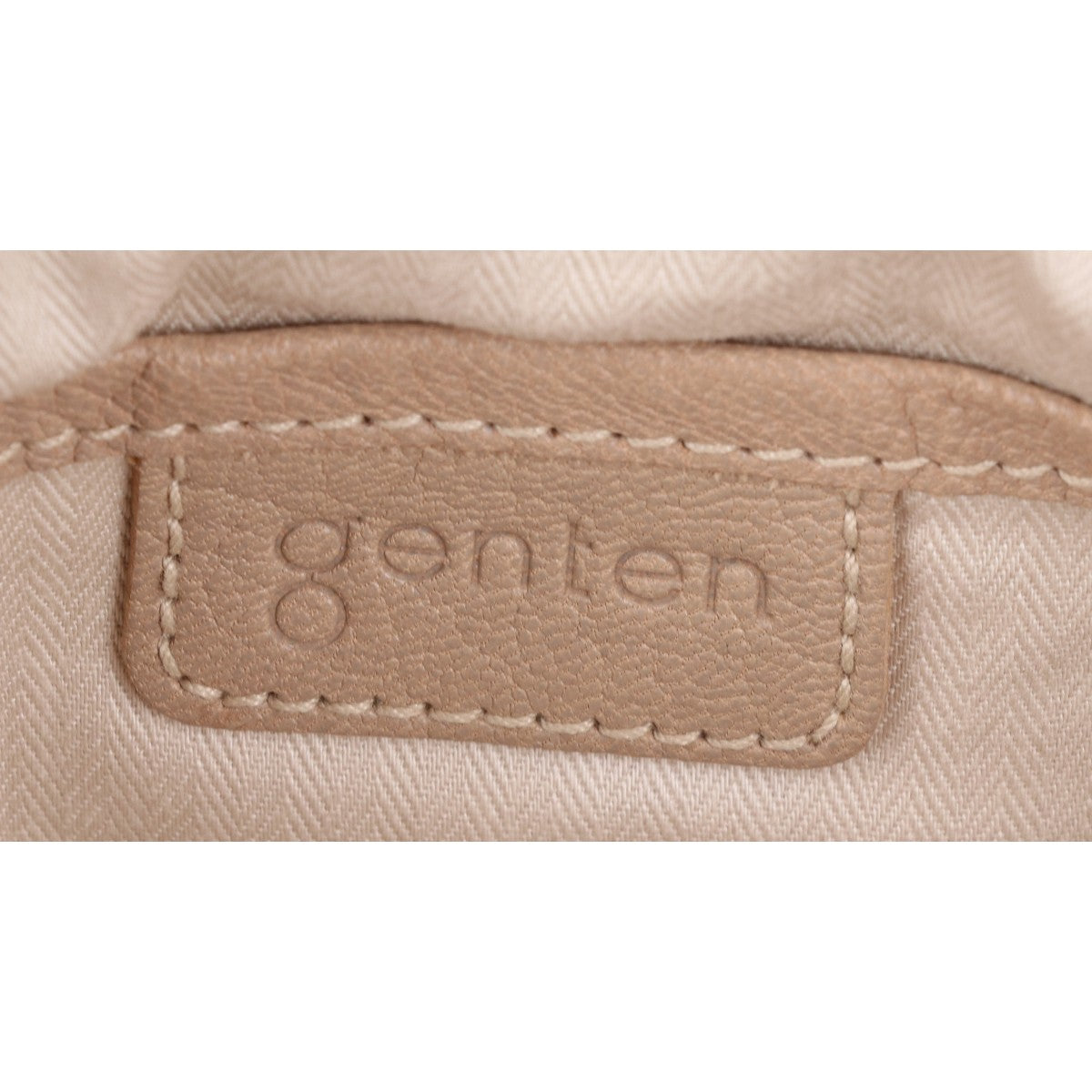genten ゲンテン 【美品】44115 ゴートベーシック ミニ ショルダーバッグ