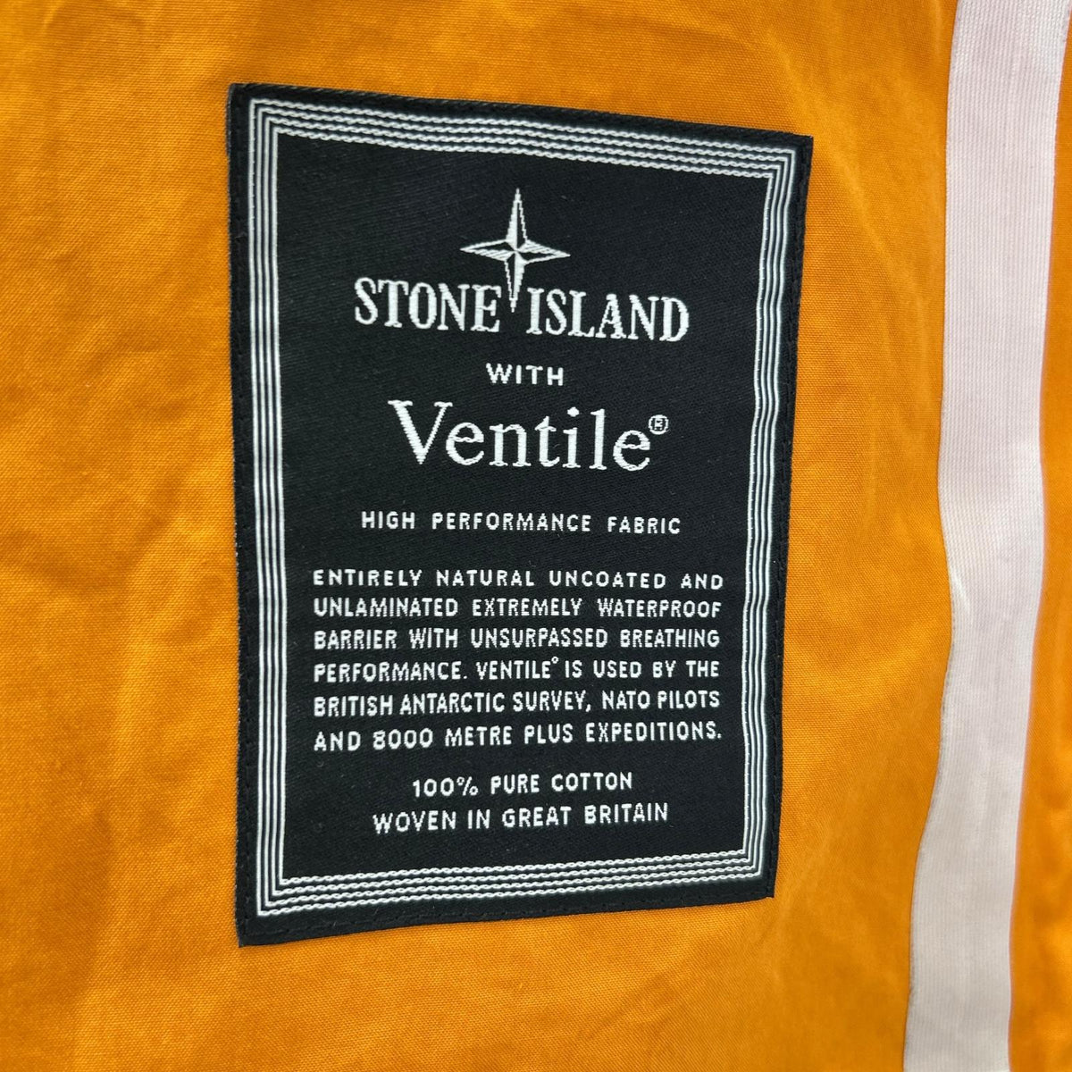 STONE ISLAND ストーンアイランド 【ポールハーヴェイ期】08SS 48154031 オレンジ Ventile Multi Pocket Jacket ジャケット