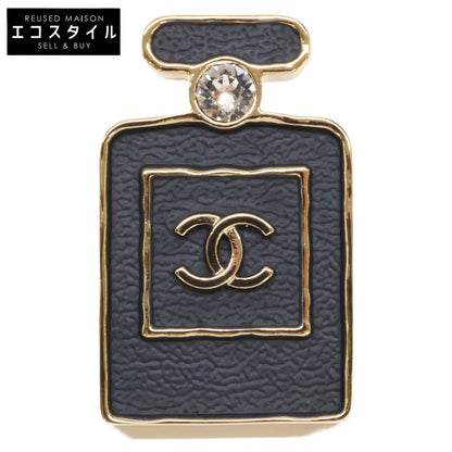 CHANEL シャネル 【美品】B23S ココマーク 香水瓶モチーフ ラインストーン ブローチ