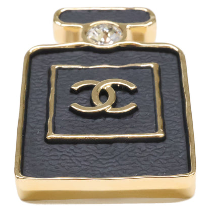 CHANEL シャネル 【美品】B23S ココマーク 香水瓶モチーフ ラインストーン ブローチ