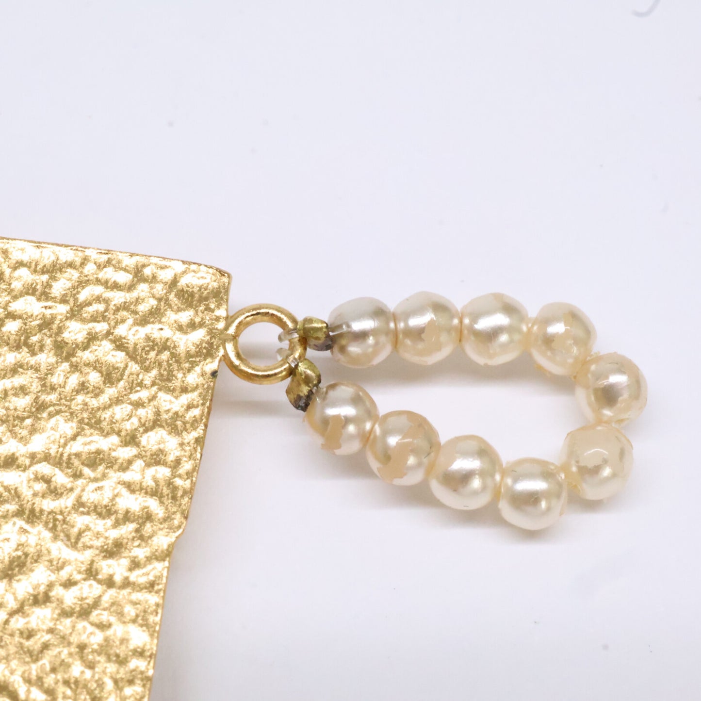 CHANEL シャネル 【美品】02A ココマーク チョコバーバッグモチーフ パールチャーム ブローチ