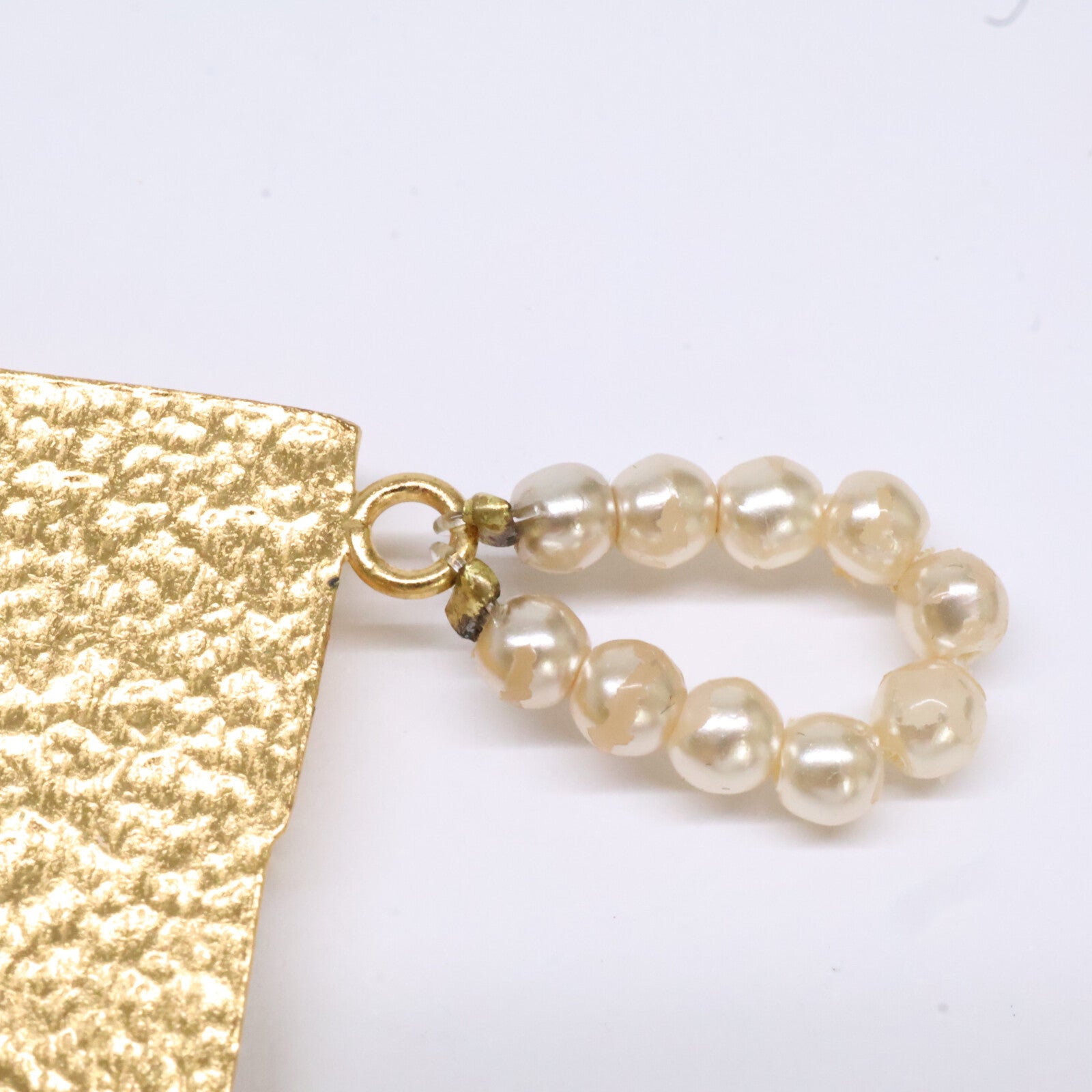 CHANEL シャネル 【美品】02A ココマーク チョコバーバッグモチーフ パールチャーム ブローチ