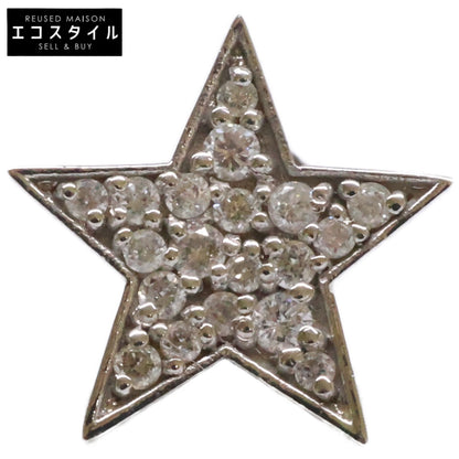 Joie de treat. ジョア ドゥ トリート 【美品】APEL-W K18WG 0.14刻印 pave de etoile パヴェ ドゥ エトワール ダイヤモンド 片耳 シングル ピアス