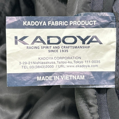 KADOYA カドヤ チャコール 幾何学模様 CHILL OUT ファブリックジャケット ジャケット
