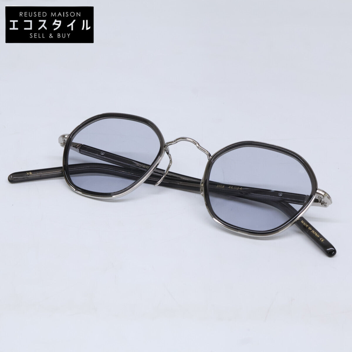 ayame 【Excellent condition】HEX VG Hex combo hexagonal-shape sunglasses