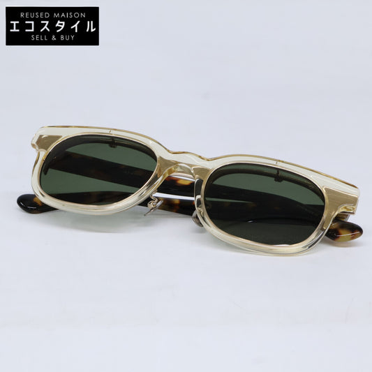 ayame TANK PRO CGYT Tank Pro titanium flip-up rectangular-shape sunglasses