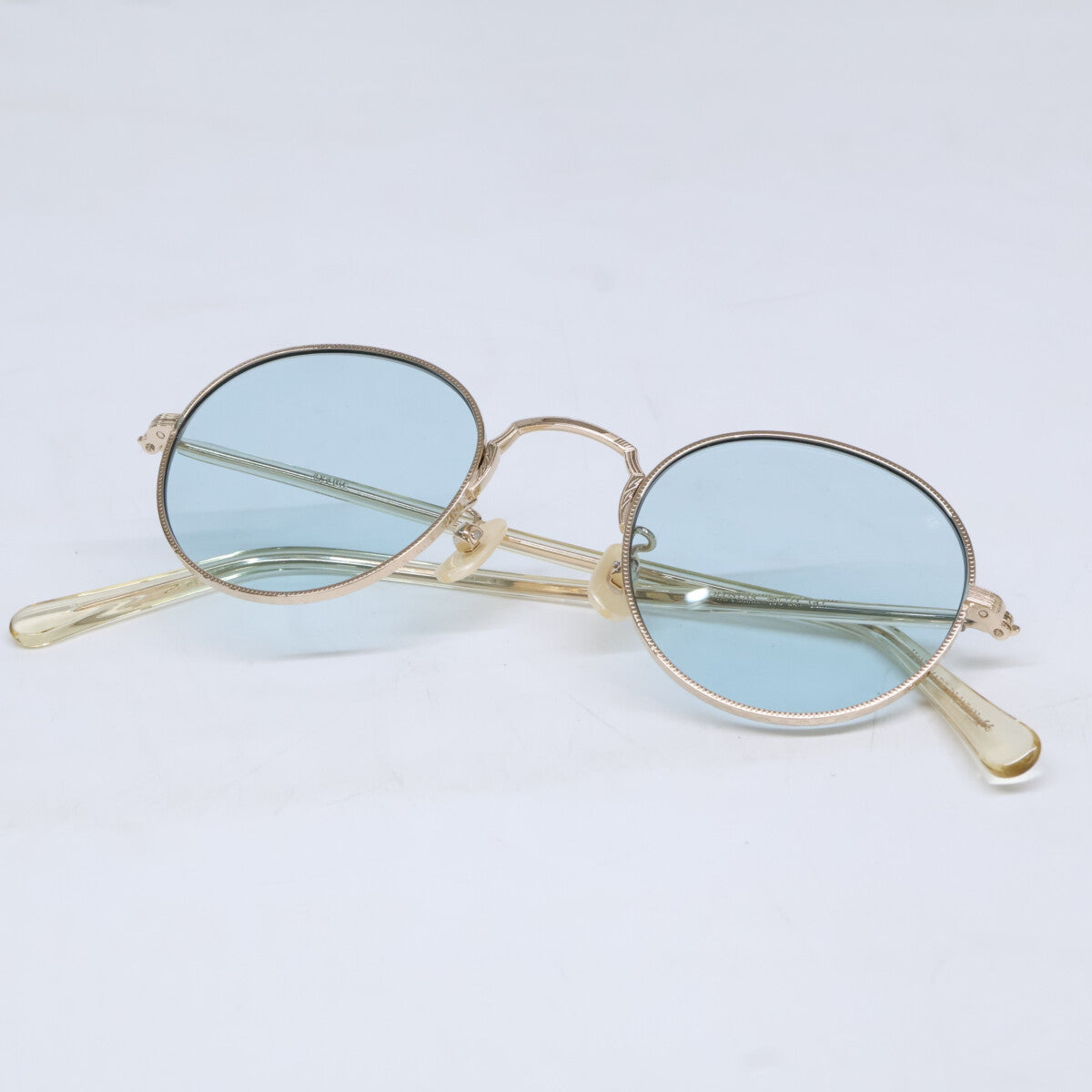 ayame アヤメ 【美品】OLDSTAR GO オールドスター チタン ボストンシェイプ サングラス