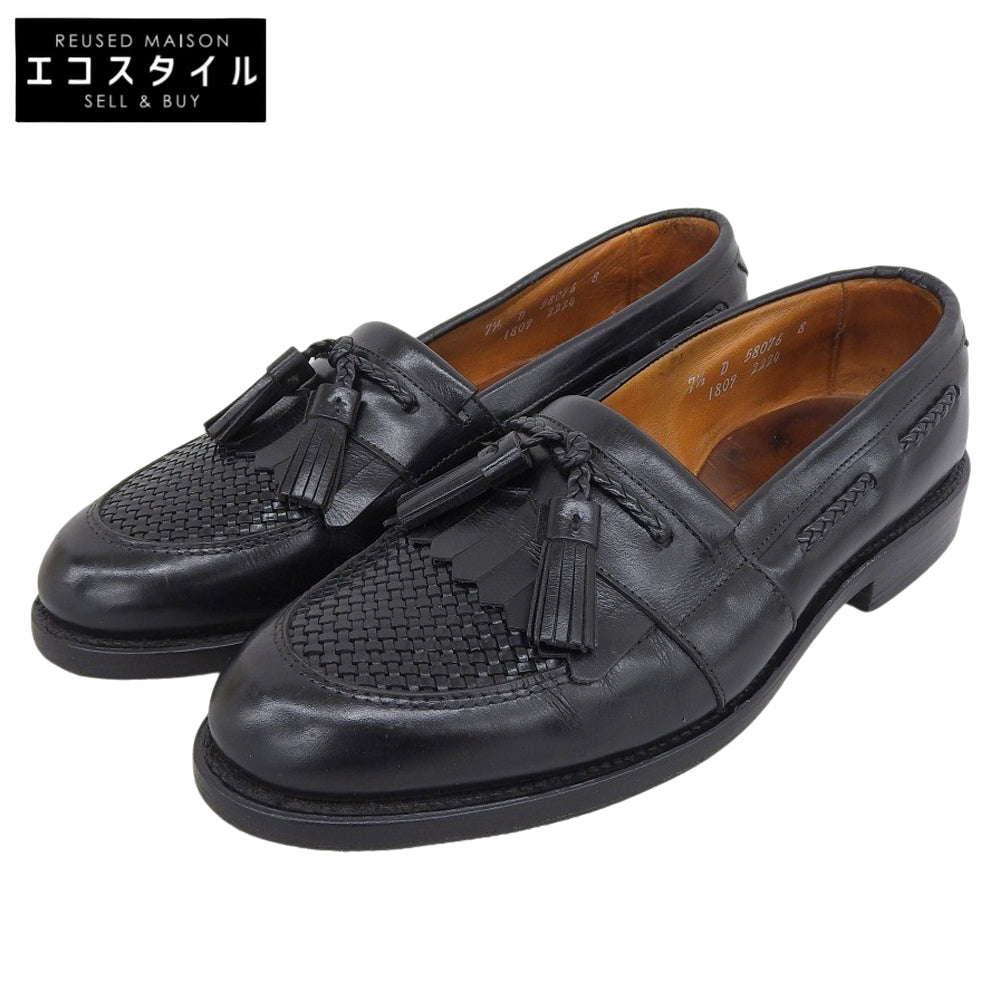 Allen Edmonds アレンエドモンズ キルト タッセル ローファー シューズ メンズ レザー ブラック 8 1809 シューズ