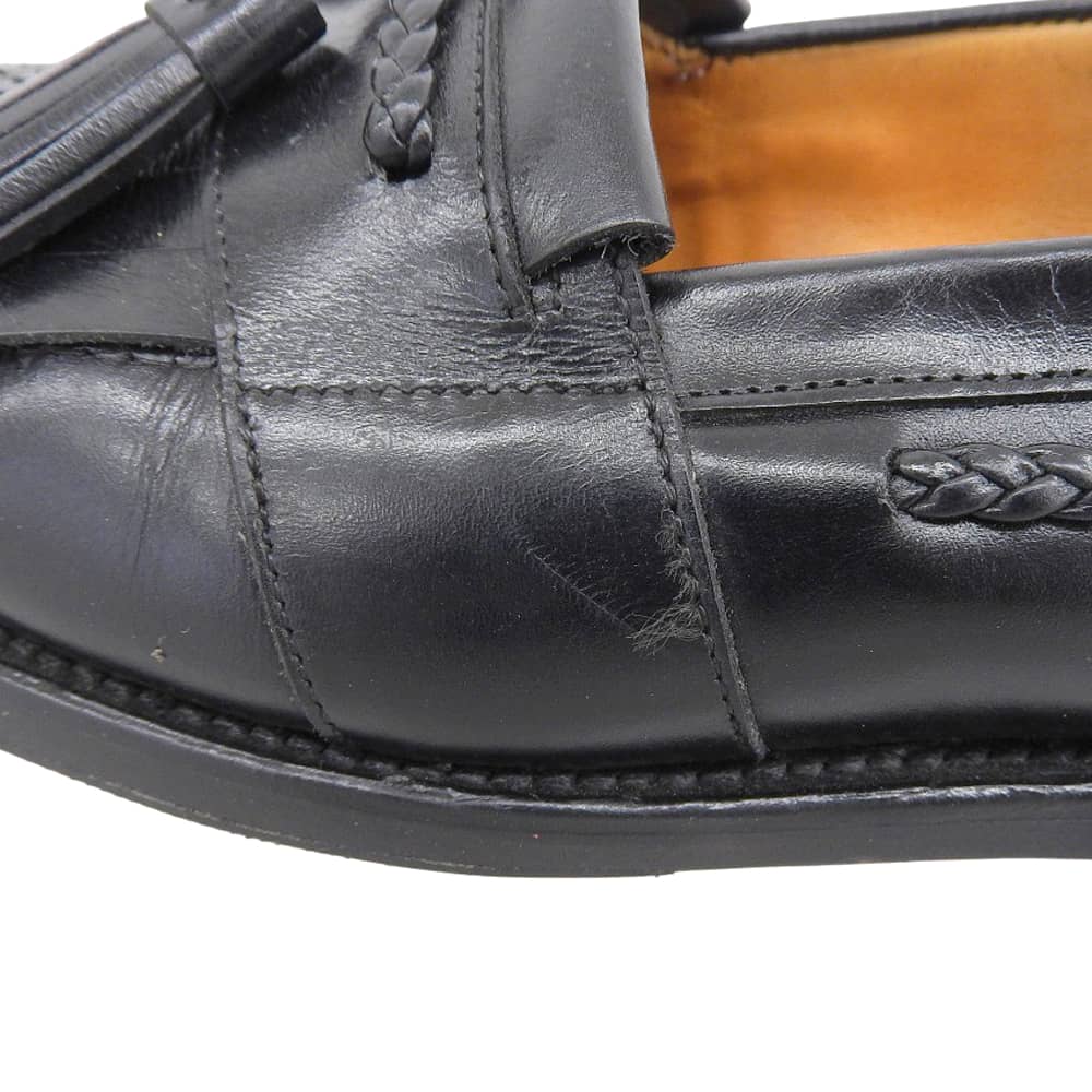 Allen Edmonds アレンエドモンズ キルト タッセル ローファー シューズ メンズ レザー ブラック 8 1809 シューズ