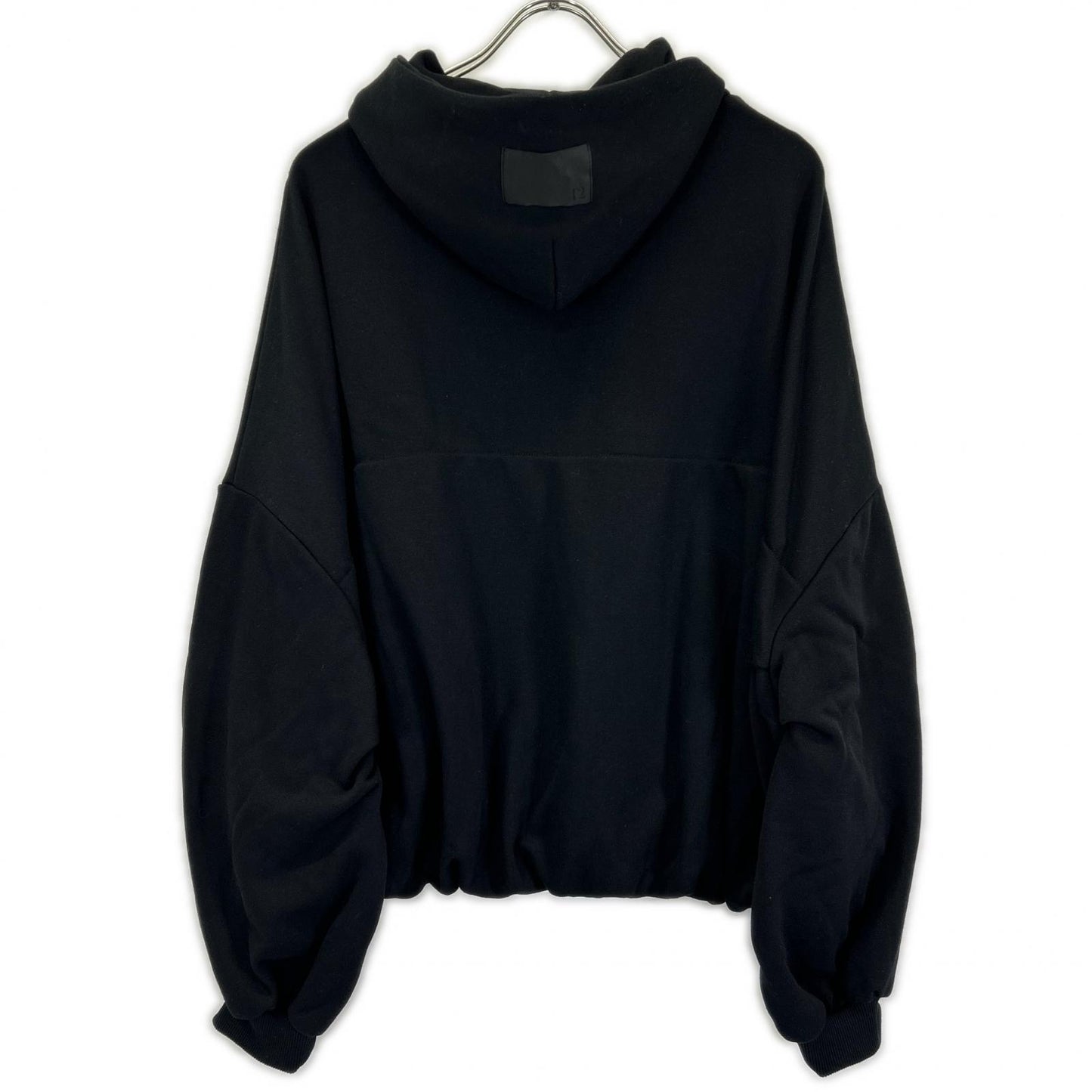 COGTHEBIGSMOKE コグザビッグスモーク 12801-209-1218 ブラック コットン ドローストリング LINDA PUFFY HOODIE トップス