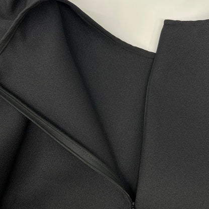 MAISON de DOLCE メゾンドドルチェ 26SS mdtp60189bk ブラック ポリエステル フリルスリーブ リリートップス トップス
