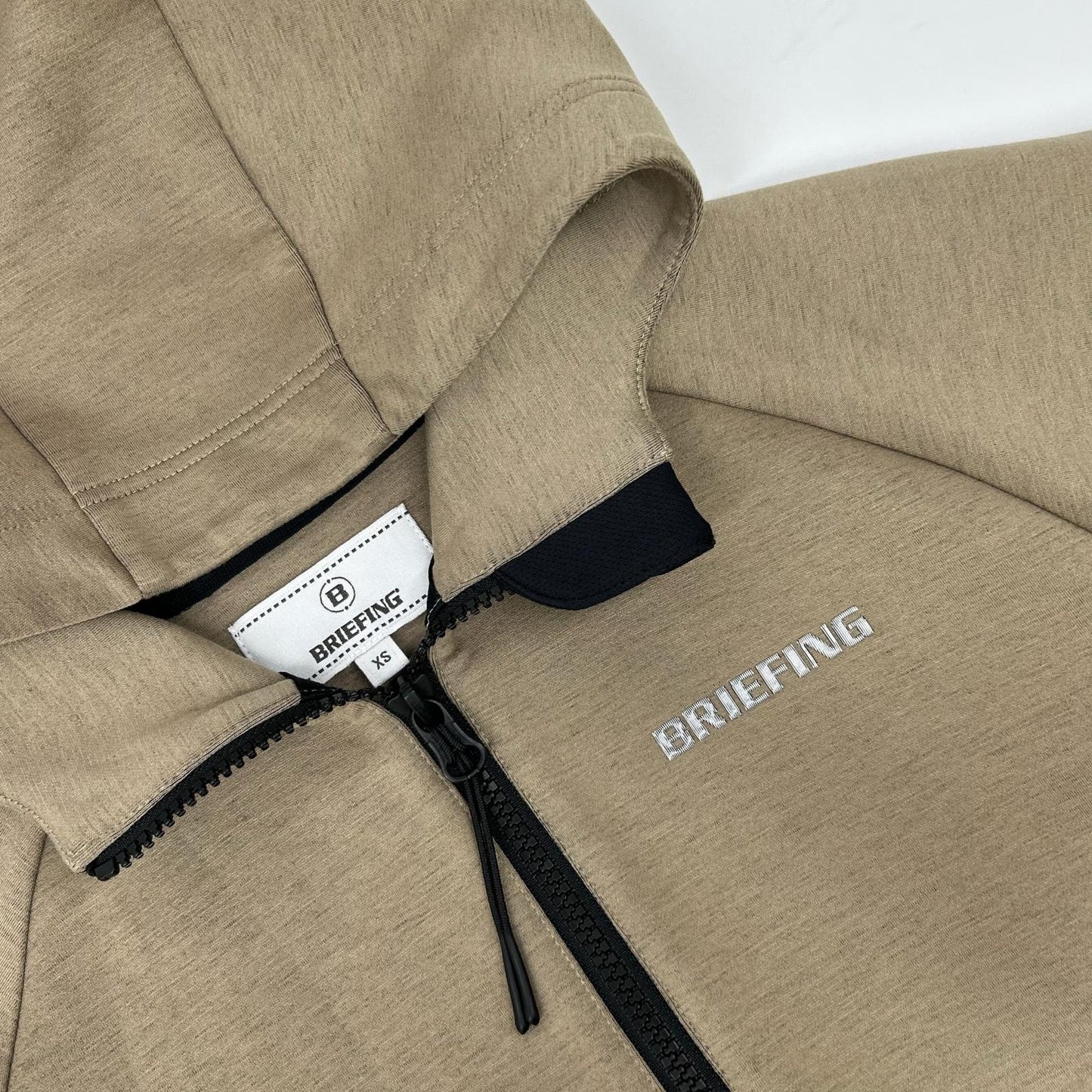 BRIEFING ブリーフィング BRG243W34 ベージュ レーヨン混 WOMEN'S WARM LOGO LINE PARKA ジャケット