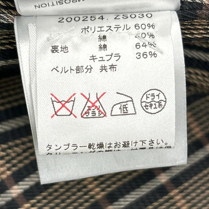 GUCCI グッチ トムフォード期　08年製 200254 ZS030 ブラック G金具 トレンチコート コート
