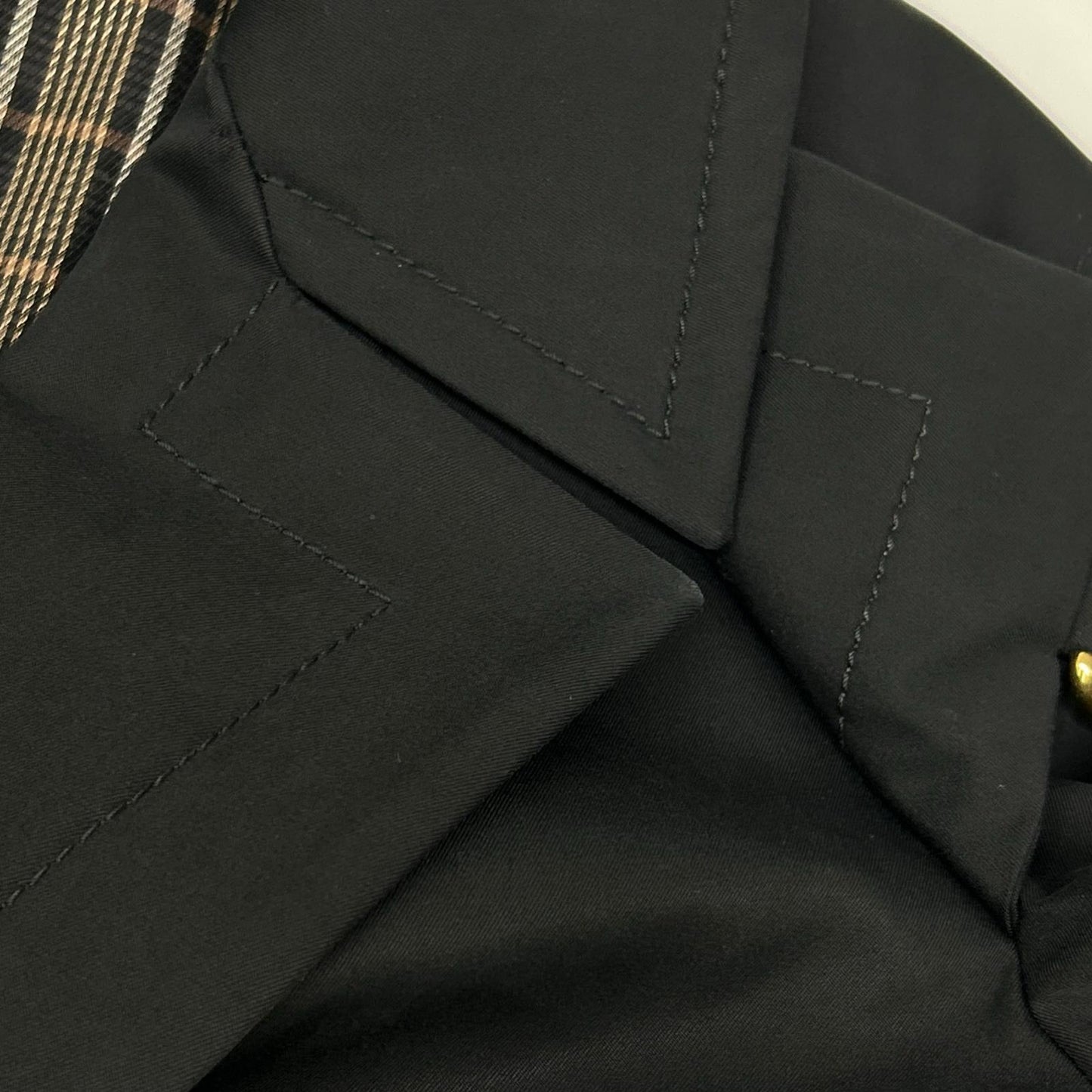 GUCCI グッチ トムフォード期　08年製 200254 ZS030 ブラック G金具 トレンチコート コート