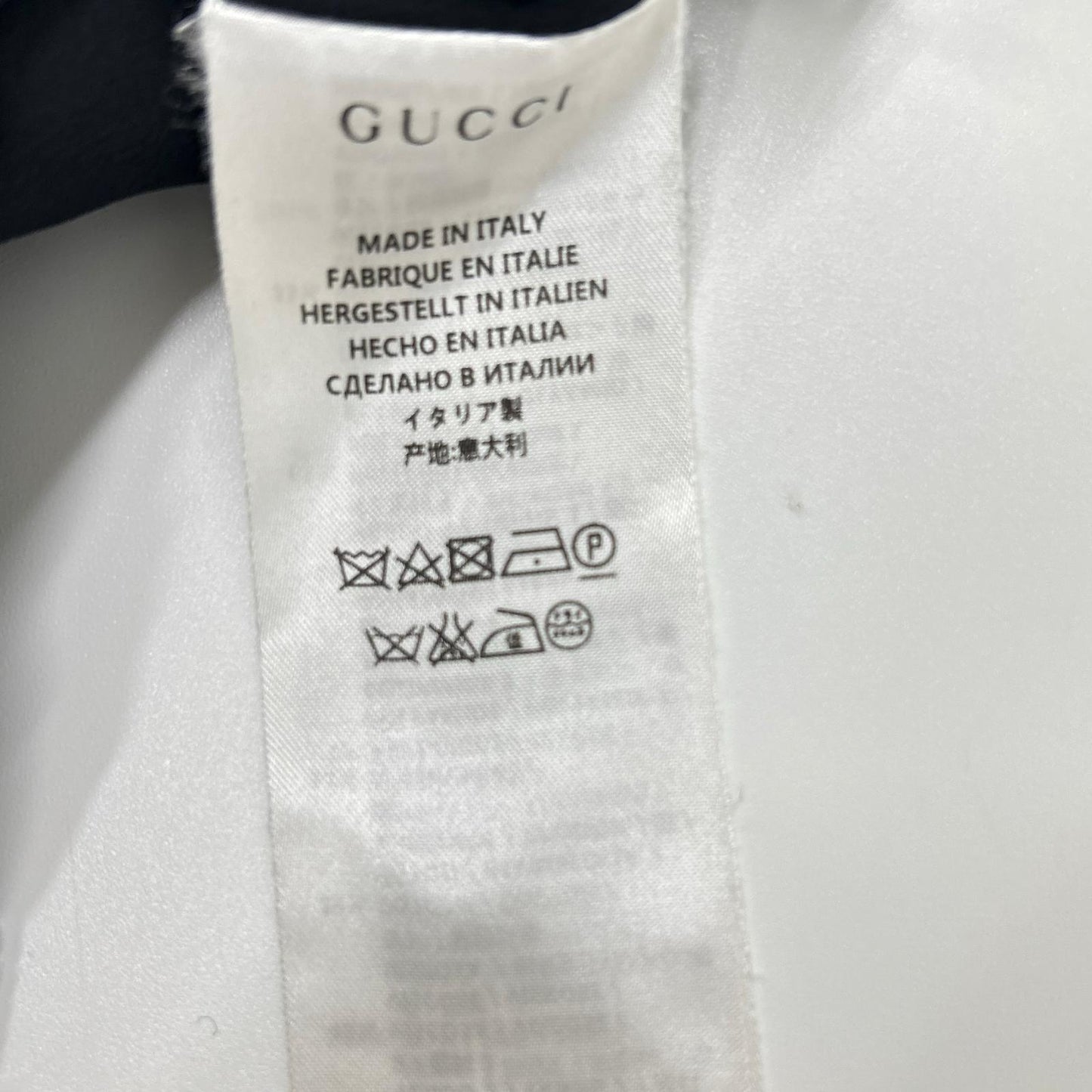 GUCCI グッチ 15年製 410131 ZGS82 ブラック×ベージュ レースデザイン ジップアップジャケット ジャケット