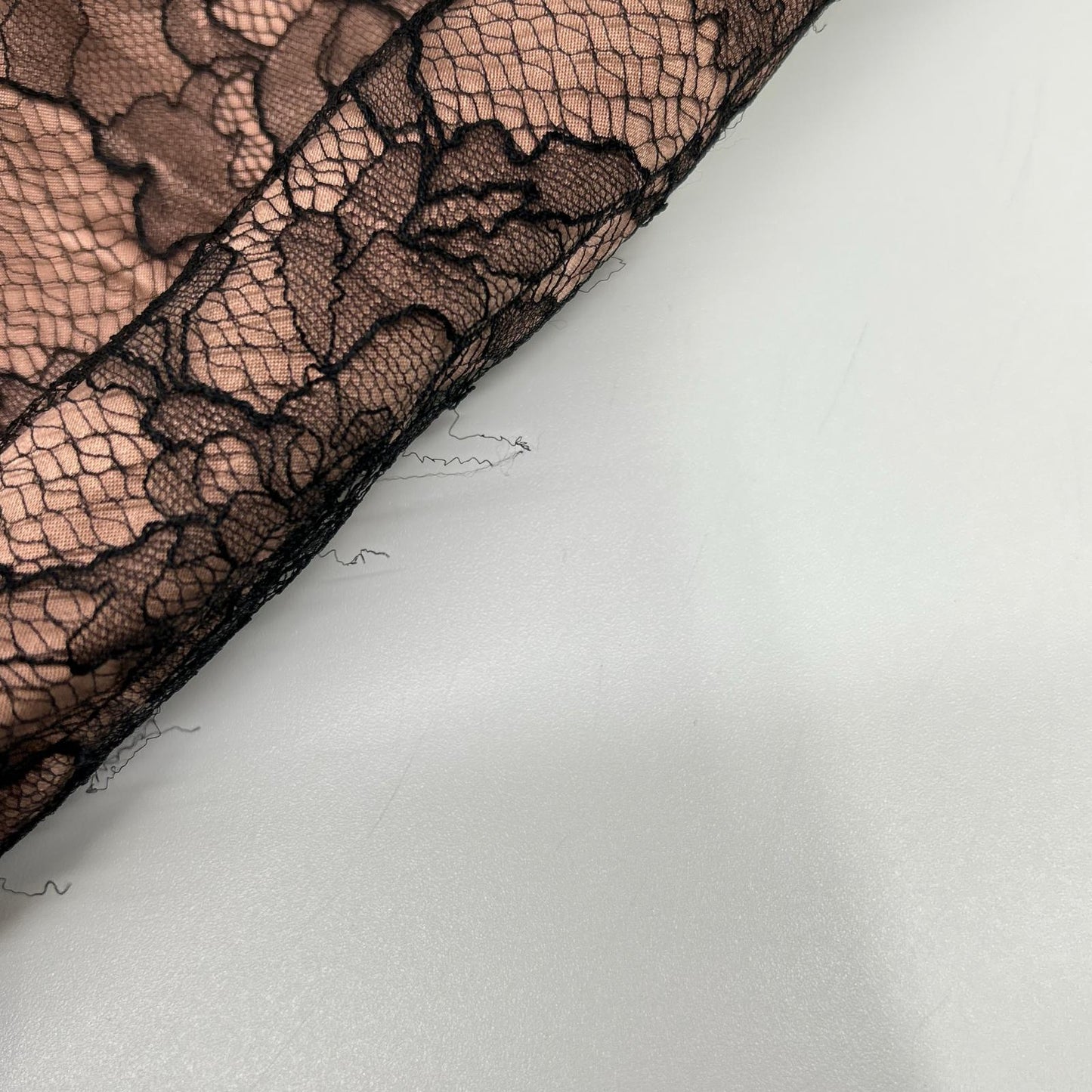GUCCI グッチ 15年製 410131 ZGS82 ブラック×ベージュ レースデザイン ジップアップジャケット ジャケット
