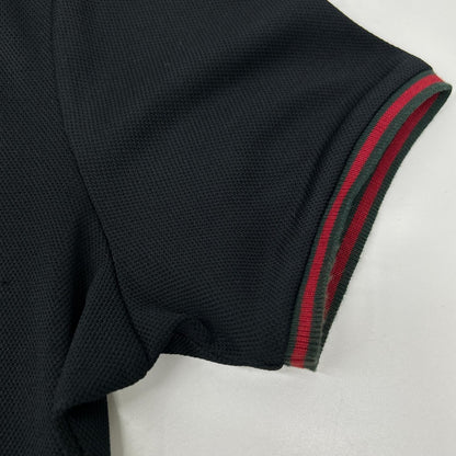 GUCCI グッチ 310320 ブラック シェリーライン ショートスリーブ ポロシャツ トップス