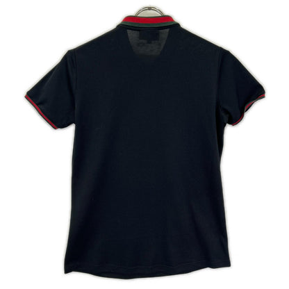 GUCCI グッチ 310320 ブラック シェリーライン ショートスリーブ ポロシャツ トップス