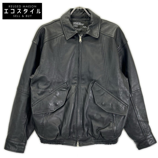 AVIREX アヴィレックス 783-5950024 ブラック LEATHER CWU BLOUSON ジャケット